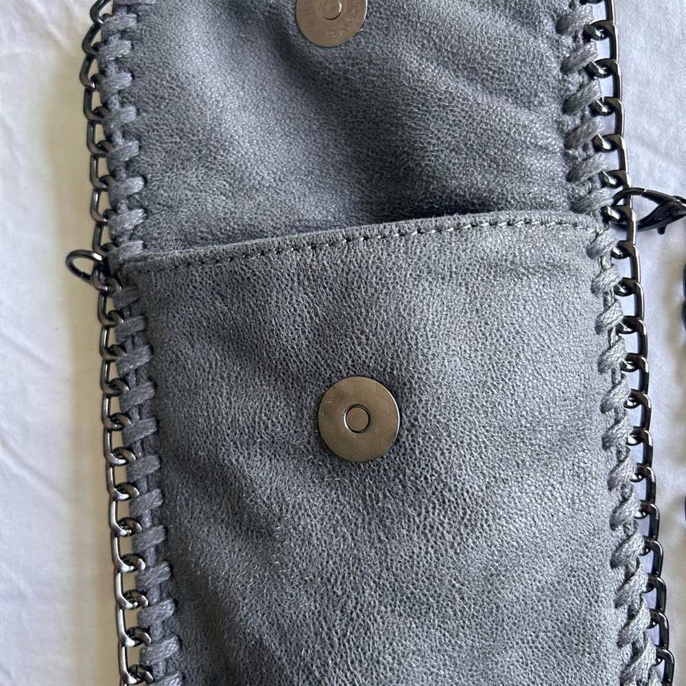 Grey Microfiber Bag - image 4